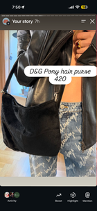 DG pony hair bag
