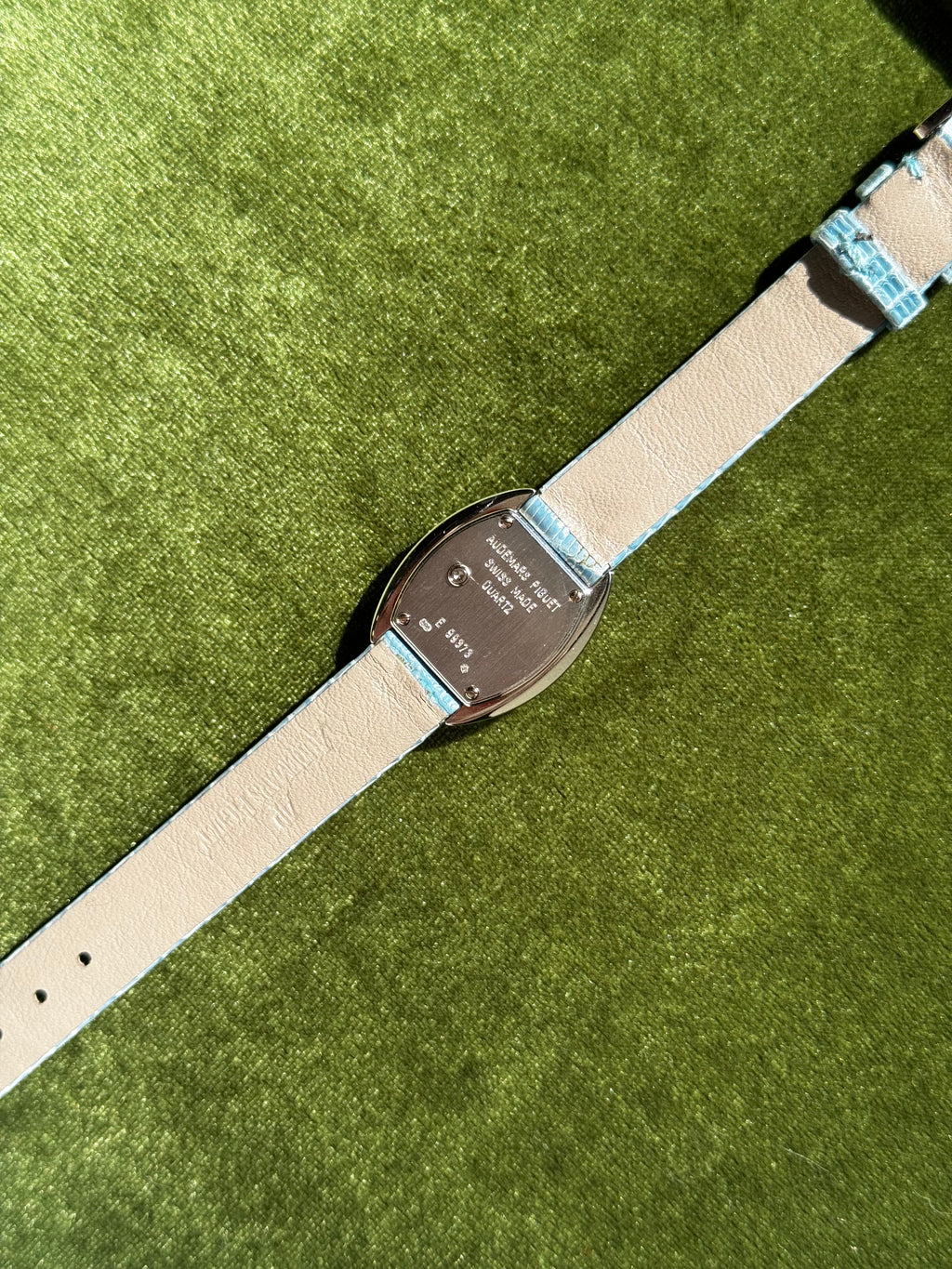 Audemars Piguet Blue Sapphire Ladies Watch